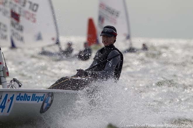 2013 Delta Lloyd Regatta - Laser Radial, Lijia Xu © Thom Touw http://www.thomtouw.com